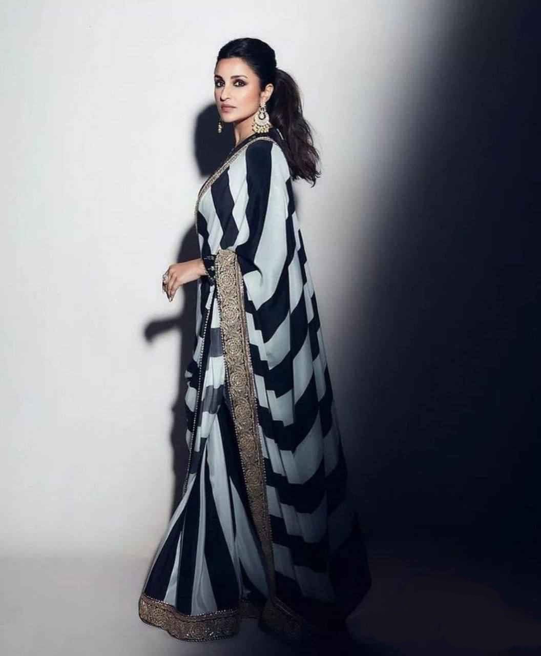BT 255 Georgette Party Wear Sarees Wholesale Market In Surat